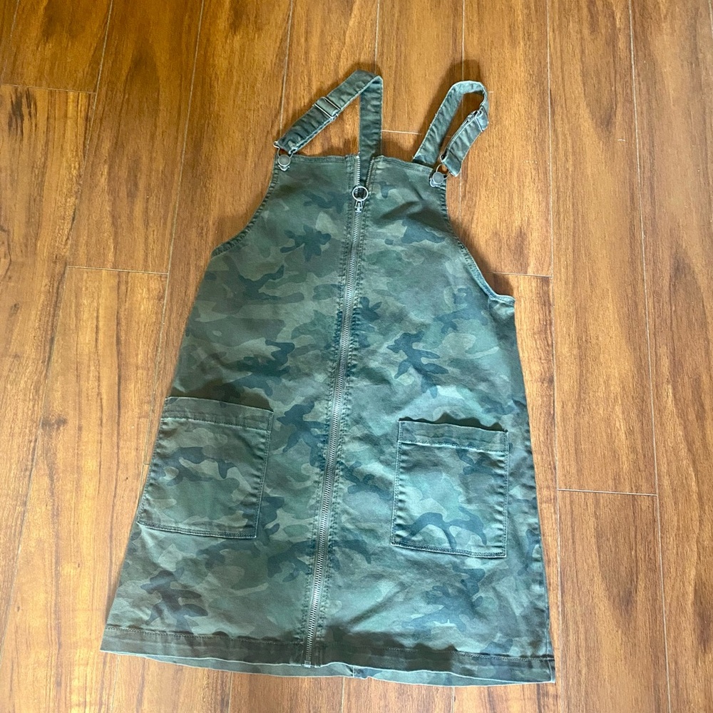 Camo SO Overall Dress, Gently Loved (M)